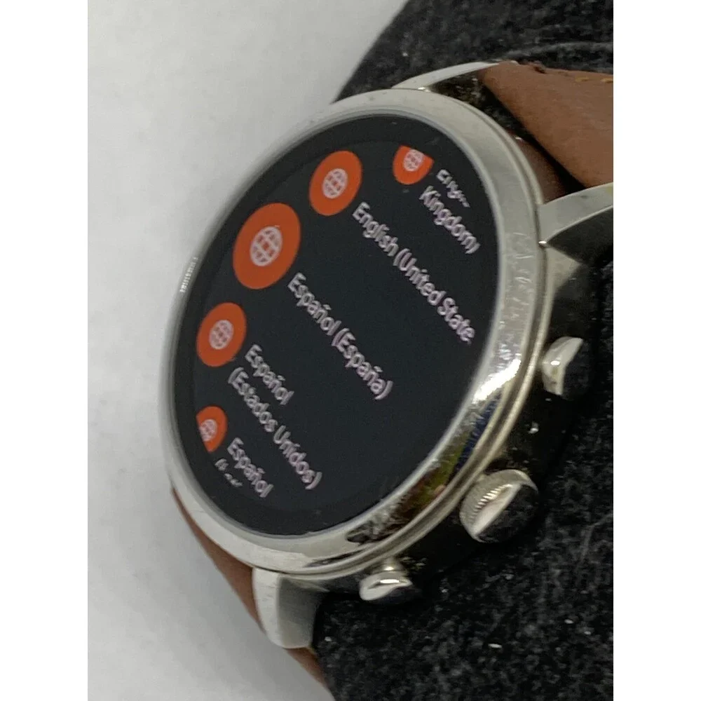 Fossil Gen 4 Authentic Digital Dial Smart Watch Custom Band FTW6017 LT316